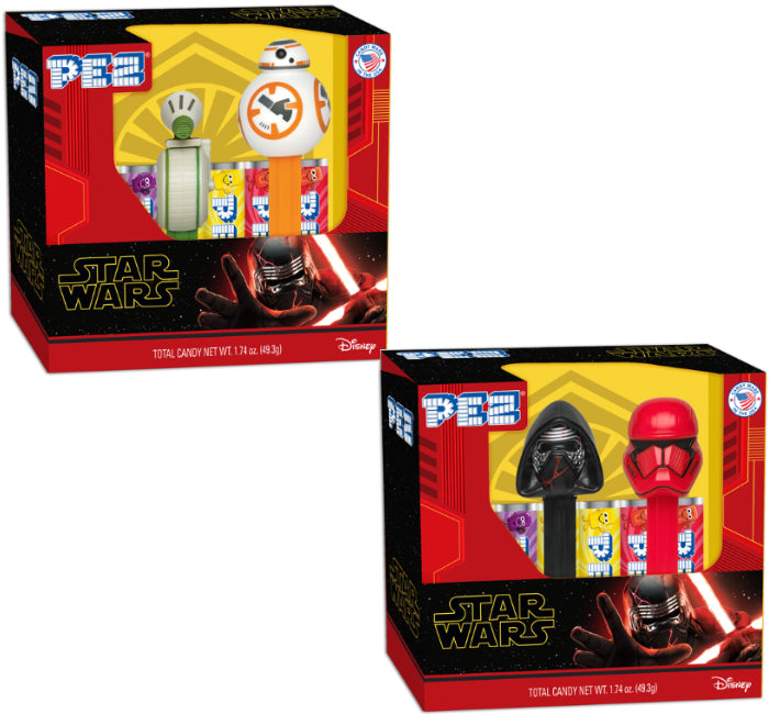 PEZ - Twin Gift Set - Star Wars Ep 9(BB-8 / Mini Droid / Kylo Ren / Red Storm Trooper) Astd x 1 Unit