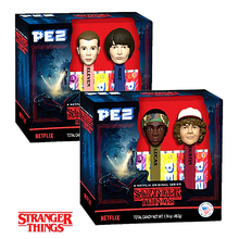 PEZ - Twin Gift Set - Stranger Things (Eleven / Mike / Dustin / Lucas) Astd x 1 Unit