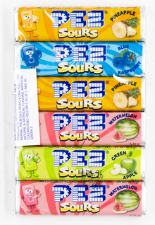(S1-02) Single - PEZ - Refills Rolls - Sourz Candy 1 unit