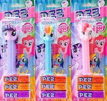 PEZ BLISTER - My Little Pony 12 units