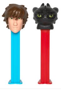 (S7-11) Pez Blister - How to Train Your Dragon Assorted x 12 Units