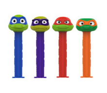 (S7-10) PEZ Blister Pack - TMNT Assortment  .87oz (25g) x 12 Units