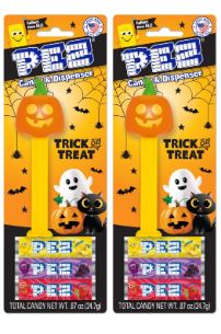 (S8-02) Halloween - Pez Blister Pack - Assorted 0.87oz x 12 Units
