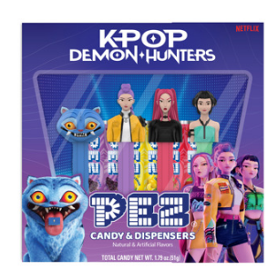 Xmas - 1 Unit x PEZ Kpop Demon Hunters Gift Box Set 1.74oz (4 Pieces)