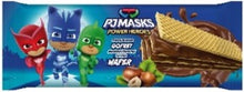 (S9-02) TURKEY - PJ MASKS - HAZELNUT WAFER 100G x 34 UNITS