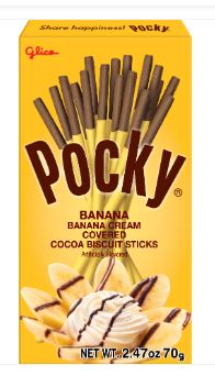 05 Units X  Bundle - Indonesia - Pocky Chocolate Banana - 2.47oz (70g)
