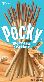 Bundle - 2 Units x Pocky Peanut Butter - 2.19oz (62g)