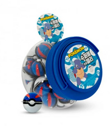 (S6-14) Tub - POKEMON - Super Ball Jelly Ball 18g (50 Pack) x 1 Unit