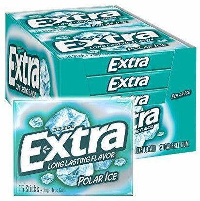 (S1-09)  US - Gum - Wrigley Extra Polar Ice (x10 units) - SugarMarket.ca