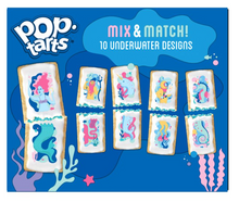 Cool - Pop Tarts - Mer-Mazing Blue Raspberry (16 Toasters) 27oz (765g) x 1 Box (Boxes with minor damage due to shipping)
