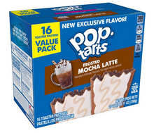Cool - Pop Tarts - Mocha Latte (16 Toasters) 27oz (768g) x 1 Box (Boxes with minor damage due to shipping)