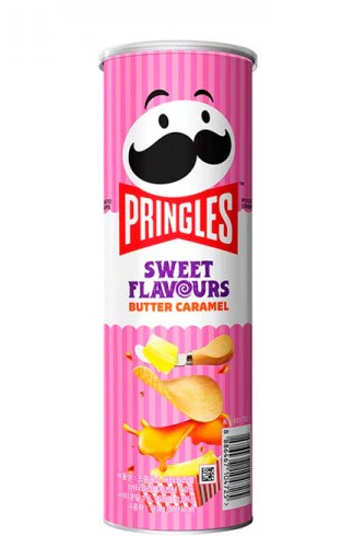 (S7-01) US - Case - Chips - Pringles - Sweet Flavours - Butter Caramel (110g) x 12 units