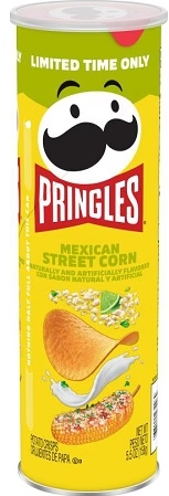 (S7-01) Chips - Pringles - MEXICAN STREET CORN 5.5oz (156g) x 14 units