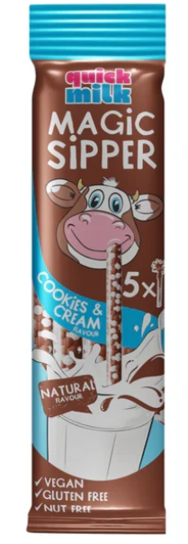(S6-07) Quick Milk - Magic Sipper - Cookies and Cream 30g x 20 units