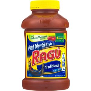 (S1-02) US -  Single - Ragu Pasta Sauce - Old World Style Traditional 45 oz (1275g) x 1 unit