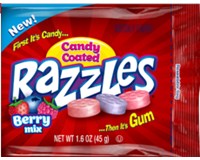 (S1-04) Canada - Razzles Berry Mix 1.6oz(45g) x 24 units
