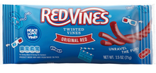 (S7-07) Red Vines Tray - Original Red Twisted Vines - 2.5oz (71g) x 18 Units