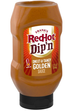 (S1-08) US - SAUCE - FRANK REDHOT - Dipn Sweet & Tangy Golden Sauce 12 FL OZ (354g) X 6 BOTTLES