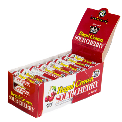 (S1-05) UK - Iconic Regal Crown Rolls - Sour Cherry x 24 units