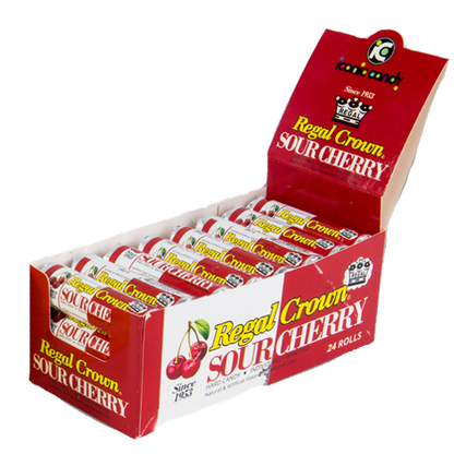(S1-05) UK - Iconic Regal Crown Rolls - Sour Cherry x 24 units