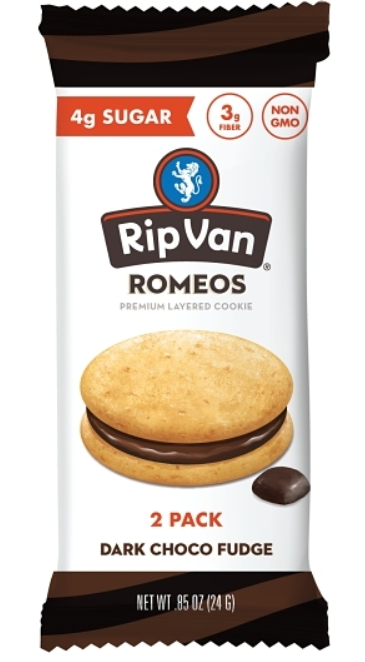 (S2-03) Ireland - Rip Van - Dark Chocolate Fudge Cookie 0.85oz (24g) x 9 Units