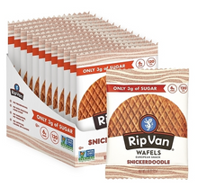 (S2-03) Canada - Rip Van - Low Sugar - Snickerdoodle Wafels 1.16oz (33g) x 12 Units