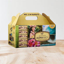 (S2-01) Box - Hawaiian Host - Alohamacs Milk Chocolate Covered Macadamia Handy Pack 5oz (141g) x 5 Units