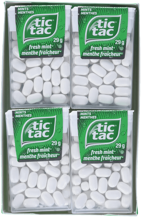 (S1 - 01) Box - CANADA - Tic Tac Big Pack Freshmint 29g X 12 units - SugarMarket.ca