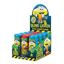 (S1 - 01) Box - Spain - Toxic Waste Slime Licker 2.0 - Blue Razz & Strawberry 2oz (57g) x 12 units - SugarMarket.ca