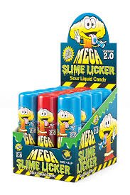 (S1 - 01) Box - Spain - Toxic Waste Slime Licker 2.0 - MEGA Blue Razz & Strawberry 3oz(85g) x 12 Units - SugarMarket.ca