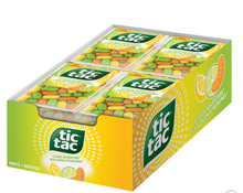 (S1 - 01) Box - Tic Tac Citrus Adventure Mints 29g x 12 Units - SugarMarket.ca