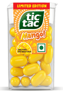 (S1 - 01) Box - Tic Tac - Mango 13g x 12 units (Best Before June 10, 2026) - SugarMarket.ca