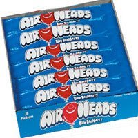 (S1 - 01) Box - Us - Airheads Blue Raspberry 15.6g x 36 units - SugarMarket.ca