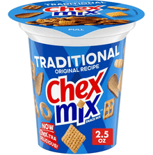 (S1 - 01) Chex Mix - Traditional Snack Mix Cup 2.5oz (70.87g) x 1 Unit - SugarMarket.ca