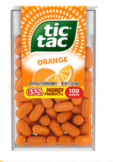 (S1 - 01) Tic Tac - Orange 1.7oz(49g) x 1 Unit - SugarMarket.ca
