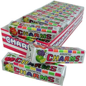 (S1 - 01) Us - Charms Assorted Squares 28.5g x 1 Unit - SugarMarket.ca