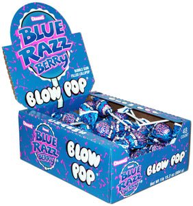 (S1 - 01) Us - Charms Blue Razz Berry Pop 0.65oz (18g) x 1 Unit - SugarMarket.ca