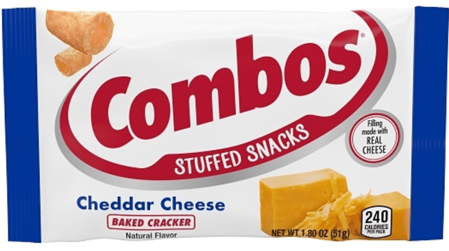 (S1 - 01) US - Combos Cheddar Cracker Std Size 1.7 oz(48.19g) x 1 Unit - SugarMarket.ca