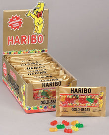 (S1 - 01) US - Haribo Gold Bear - Standard Size 2oz (56.70g) x 1 unit - SugarMarket.ca