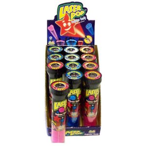 (S1 - 02) Box - CHINA - Kidsmania Laser Pop x 12 units - SugarMarket.ca
