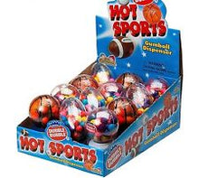 (S1 - 02) Box - Kidsmania Hot Sports Gumball Dispenser Machine x 12 units - SugarMarket.ca