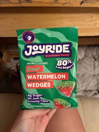 (S1 - 02) Box - Mexico - Joyride - Watermelon Wedges - Sour 3.5oz (99g) x 10 pouches - SugarMarket.ca