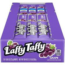 (S1 - 02) Box - MEXICO - Wonka Laffy Taffy Rope - Grape x 24 units - SugarMarket.ca
