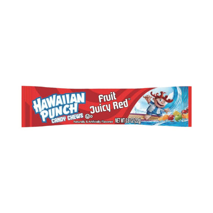 (S1 - 02) Box - US - ADAMS & BROOKS Hawaiian Punch Chews Bar - Fruit Juicy Red 0.8OZ (23G) X 36 UNITS - SugarMarket.ca