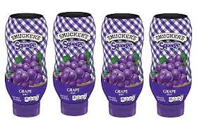 (S1 - 02) Box - US - CASE - Smucker Squeeze - Grape Jelly 20oz (566g) x 12 Bottles - SugarMarket.ca