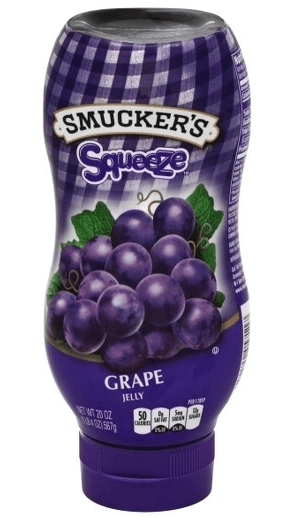 (S1 - 02) Box - US - CASE - Smucker Squeeze - Grape Jelly 20oz (566g) x 12 Bottles - SugarMarket.ca