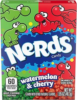 (S1 - 02) Box - US - Wonka Nerds Watermelon/Cherry 36 units - SugarMarket.ca