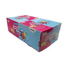 (S1 - 02) Box - US - Wonka Sweetarts Gummies Fruity Splitz - Share Size 3oz (85g) x 12 Units - SugarMarket.ca