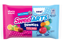 (S1 - 02) Box - US - Wonka Sweetarts Gummies Fruity Splitz - Share Size 3oz (85g) x 12 Units - SugarMarket.ca