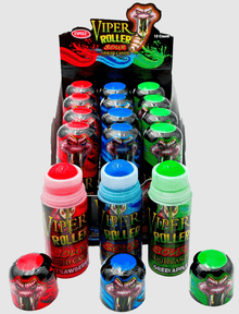 (S1 - 03) Box - CHINA - Espeez Viper - Sour Candy - ROLLER x 12 units - SugarMarket.ca